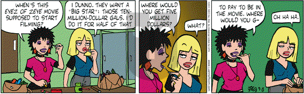 Luann on Thursday September 8, 2011 Comic Strip