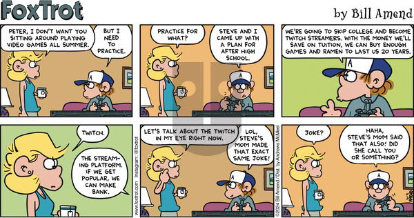 FoxTrot on Sunday June 2, 2024 Comic Strip