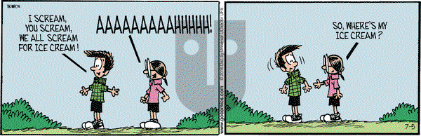 Grand Avenue on Tuesday July 5, 2016 Comic Strip