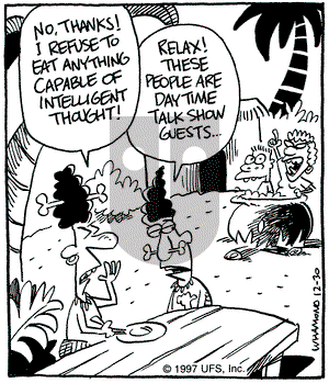 Reality Check on Tuesday December 30, 1997 Comic Strip