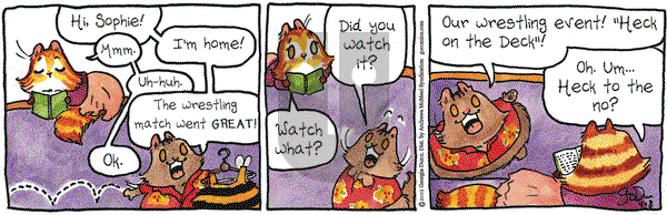 Breaking Cat News on Monday April 8, 2019 Comic Strip