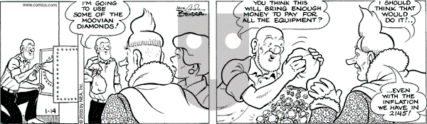 Alley Oop on Tuesday January 14, 2003 Comic Strip