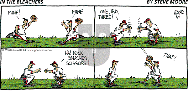 In the Bleachers on Sunday September 5, 2010 Comic Strip