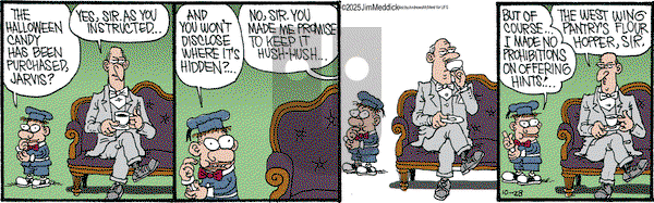 Monty on Tuesday October 28, 2025 Comic Strip