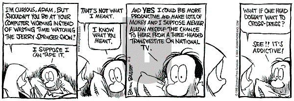 Adam@Home on Thursday April 2, 1998 Comic Strip