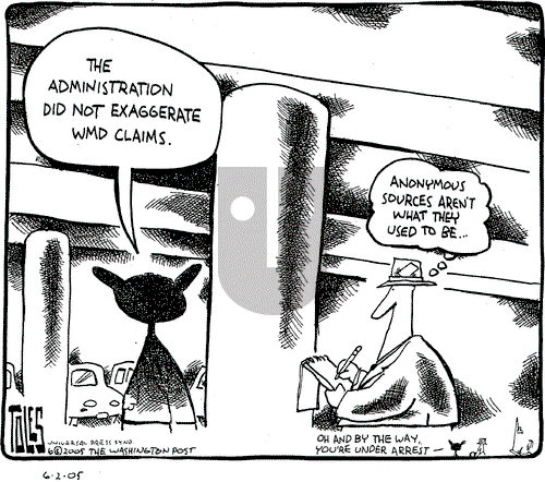 Tom Toles on Friday June 3, 2005 Comic Strip