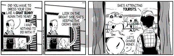 Cow and Boy Classics on Wednesday April 12, 2006 Comic Strip