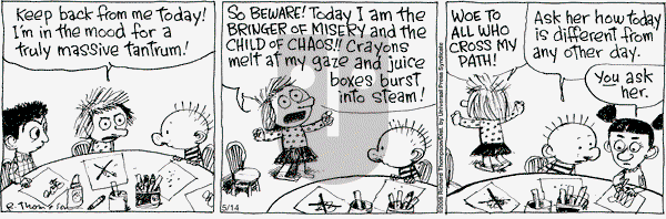 Cul de Sac on Friday June 13, 2008 Comic Strip