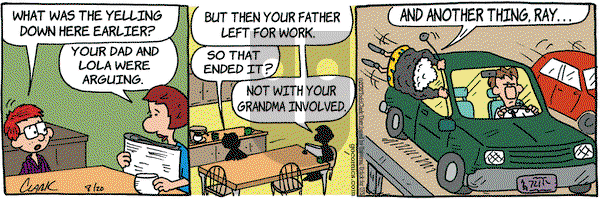 Lola on Monday August 20, 2012 Comic Strip