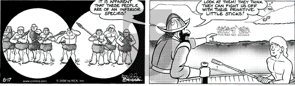 Alley Oop on Thursday August 17, 2006 Comic Strip