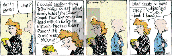 Cul de Sac on Tuesday April 15, 2025 Comic Strip