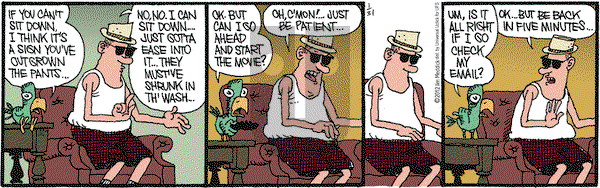 Monty on Tuesday January 31, 2012 Comic Strip