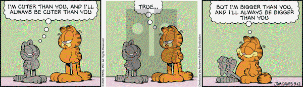 Garfield - Tuesday September 12, 2023 Comic Strip