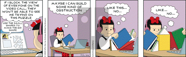 Nancy on Wednesday July 29, 2020 Comic Strip