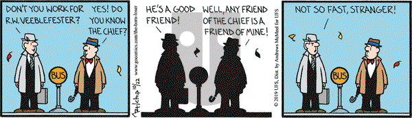 The Born Loser on Tuesday October 22, 2019 Comic Strip