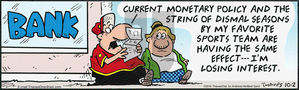 Frank and Ernest on Wednesday October 2, 2019 Comic Strip