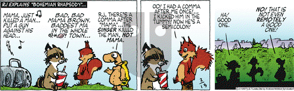 Over the Hedge on Wednesday February 13, 2019 Comic Strip