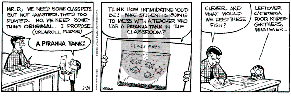 Grand Avenue on Tuesday March 29, 2005 Comic Strip