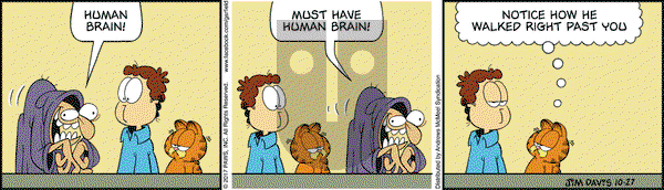 Garfield on Friday October 27, 2017 Comic Strip