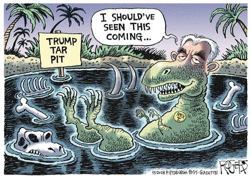 Rob Rogers - Friday March 16, 2018 Comic Strip