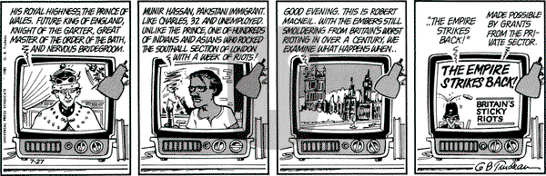 Doonesbury on Monday July 27, 1981 Comic Strip