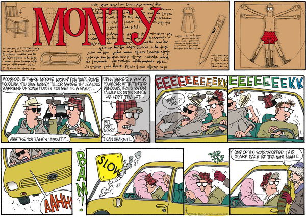 Monty on Sunday February 9, 2014 Comic Strip