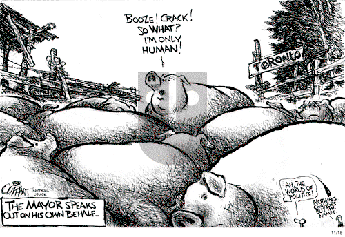 Pat Oliphant on Monday November 18, 2013 Comic Strip