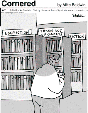 Cornered on Saturday June 7, 2008 Comic Strip