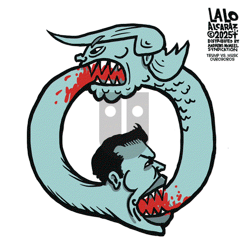 Lalo Alcaraz on Friday June 6, 2025 Comic Strip