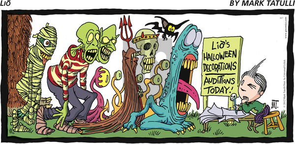 Lio on Sunday October 7, 2012 Comic Strip