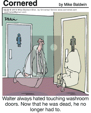 Cornered on Tuesday October 22, 2013 Comic Strip