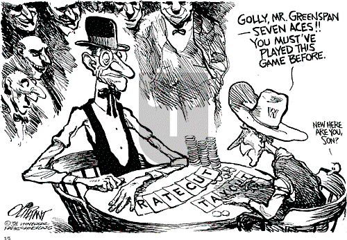 Pat Oliphant on Friday January 5, 2001 Comic Strip