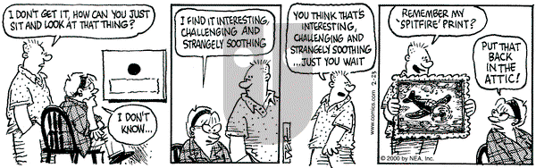 Betty on Wednesday February 23, 2000 Comic Strip