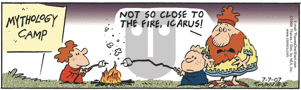 Frank and Ernest on Saturday July 7, 2007 Comic Strip