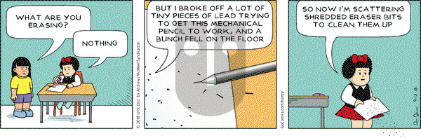Nancy on Saturday September 15, 2018 Comic Strip