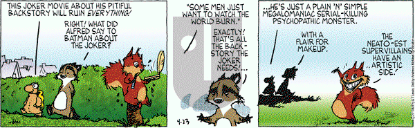 Over the Hedge on Tuesday April 23, 2019 Comic Strip