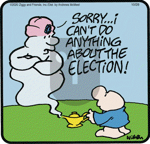 Ziggy on Wednesday October 28, 2020 Comic Strip