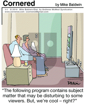 Cornered on Monday January 1, 2018 Comic Strip