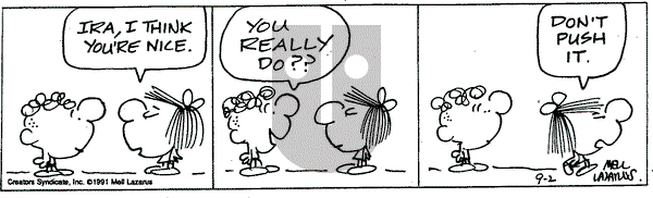 Miss Peach on Monday February 24, 2025 Comic Strip