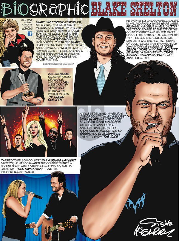 Biographic on Sunday October 7, 2012 Comic Strip