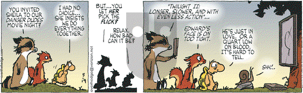 Over the Hedge on Tuesday May 19, 2009 Comic Strip