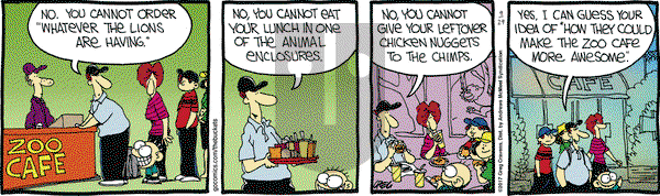 The Buckets on Friday September 29, 2017 Comic Strip