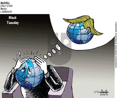ViewsMidEast on Wednesday November 9, 2016 Comic Strip