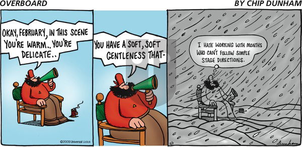 Overboard on Sunday February 7, 2010 Comic Strip