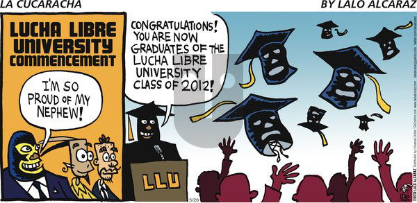 La Cucaracha on Sunday May 20, 2012 Comic Strip