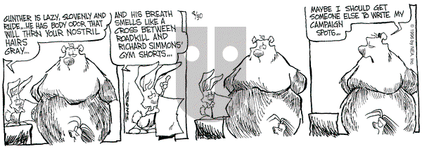The Grizzwells on Friday August 30, 1996 Comic Strip