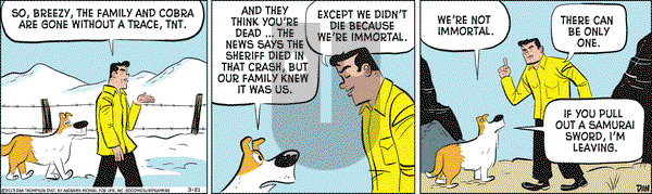 Rip Haywire on Thursday March 21, 2019 Comic Strip