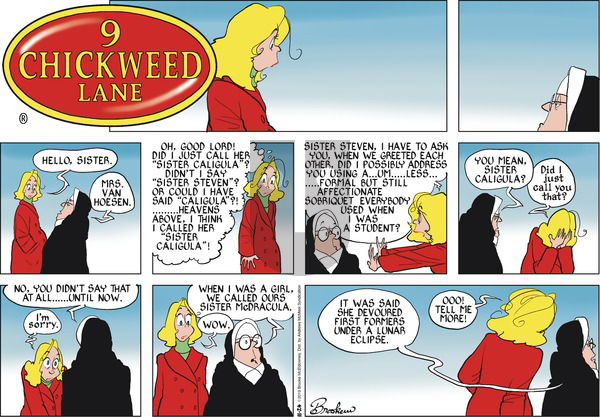 9 Chickweed Lane on Sunday November 24, 2019 Comic Strip