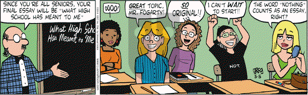 Luann on Monday May 5, 2014 Comic Strip