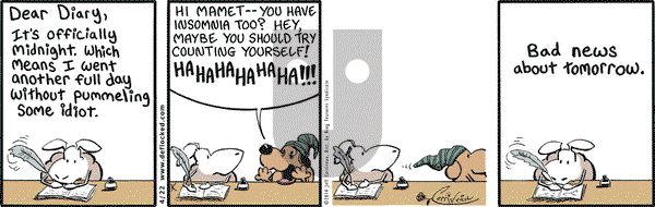 DeFlocked on Tuesday April 22, 2014 Comic Strip